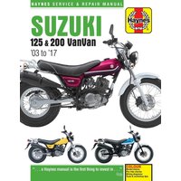 Image of 6355 - Haynes Service Manual For Suzuki RV 125 2003-2016
