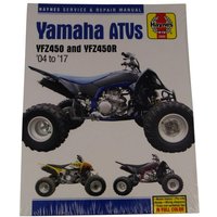 Image of 2899 - Haynes Service Manual For Yamaha YFZ450 2012-2013