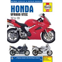 Image of 4196 - Haynes Repair Manual For Honda VFR 800 2002-2009