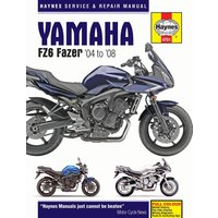 Image of 4751 - Haynes Service Manual For Yamaha FZ6 600 N 2004-2007