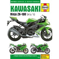 5542 - Haynes Service Manual For Kawasaki ZX-10 R 1000 2004-2010
