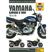 3981 - Haynes Service Manual For Yamaha XJR 1200 1995-1998