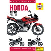 5540 - Haynes Service Manual For Honda CBF 125 2009-2015