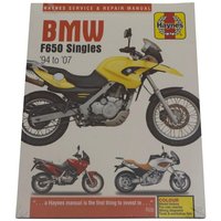 4761 - Haynes Service Manual For BMW F 650 CS 2002-2005