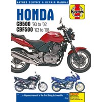Image of 3753 - Haynes Service Manual For Honda CB500 1994-2003