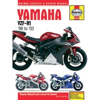 3754 - Haynes Repair Manual For Yamaha YZF-R1 1000 1998-2003