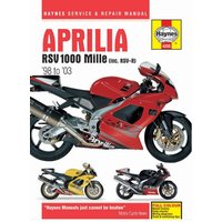 4255 - Haynes Repair Manual For Aprilia RSV 1000 1998-2003