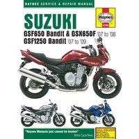 4798 - Haynes Service Manual For Suzuki GSF 1250 2007-2011