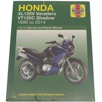 4899 - Haynes Service Manual For Honda VT 125 C 1999-2009