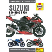 Image of 4790 - Haynes Service Manual For Suzuki GSX-R 600 2006-2016