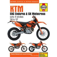 Image of 4629 - Haynes Service Manual For KTM EXC250 Racing 2002-2006