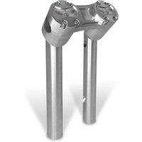 HB-RPB-10-SS - Heinz Bikes Clubstyle Pullback Riser For Harley Davidson FLD 1690 2012-2013 25.5 cm (10") - Silver