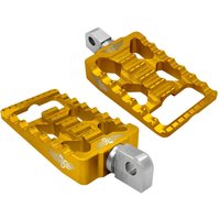 Image of HB-FPV1-MM-G - Heinz Bikes Foot Pegs For Harley Davidson FLD1690 2012-2013 Front or Rear - Gold