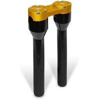 Image of HB-RS-12-BG - Heinz Bikes Clubstyle Straight Riser For Harley Davidson FLD1690 2012-2013 30.48 cm (12") - Black/Gold