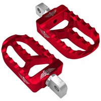 Image of HB-FPV2-MM-R - Heinz Bikes Foot Pegs For Harley Davidson FLD 1690 2012-2013 Front or Rear - Red