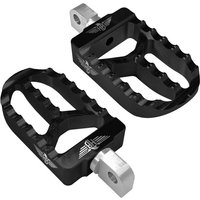 Image of HB-FPV2-MM-B - Heinz Bikes Foot Pegs For Harley Davidson FLD 1690 2012-2013 Front or Rear - Black