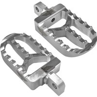 Image of HB-FPV2-MM-S - Heinz Bikes Foot Pegs For Harley Davidson FLD 1690 2012-2013 Front or Rear - Silver