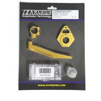 Image of MK-HO09-T005 - Hyperpro Steering Damper Mounting Kit For Honda CBR 954 RR 2002-2003 - Gold