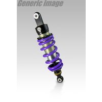 Image of YA09-0AISXP - Hyperpro Emulsion Shock For Yamaha MT-09 2021-2023 Tracer 9 Rear - Black/Purple