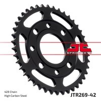 JTR269.42 - JT Sprocket For Daelim Altino 100 1995-2003 Rear Black 42T