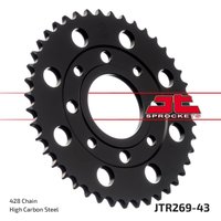JTR269.43 - JT Sprocket For Daelim Altino 100 1995-2003 Rear Black 43T