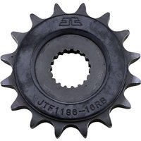 JTF1186.16RB - JT Steel Sprocket With Noise Dampener For Triumph Bonneville 1200 Speedmaster ABS 2018-2023 Front 16T