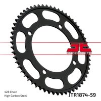 JTR1874.59 - JT Sprocket For Yamaha XVS 125 2000-2004 Rear 59T