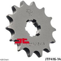 JTF416.14 - JT Sprocket For Yamaha DT 125 E 1974 Front 14T