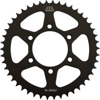 Image of JTR468.46 - JT Steel Sprocket For Kawasaki AR 125 A 1983-1990 Rear Black 46T