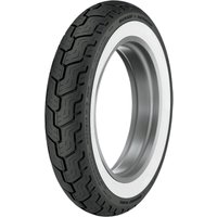 657228 - Dunlop D402 Rear Tyre Wide Whitewall TL 74H MT90-16"