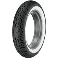 657229 - Dunlop D402 Front Tyre Wide Whitewall TL 72H MT90-16"