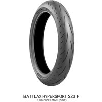 24756 - Bridgestone Battlax Hypersport S23 Front Tyre TL 58W 120/70ZR17"