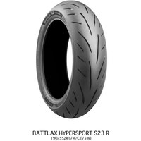 24760 - Bridgestone Battlax Hypersport S23 Rear Tyre TL 73 W 190/50ZR17"