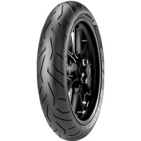Image of 2409200 - Pirelli Diablo Rosso II Front Tyre Blackwall TL 52H 100/80R17"