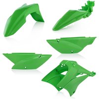 0023996.130 - Acerbis Standard Plastics Kit - Kawasaki KLX110 2010-2025 - Green