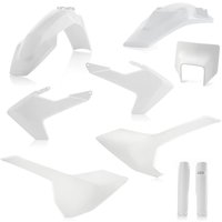0023596.030 - Acerbis Full Enduro Plastics Kit - Husqvarna FE 250/350/450/501 & TE250 2017-19 - White