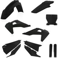 0023481.092 - Acerbis Full Plastics Kit - Husqvarna FC250/350 & TC125/250 2019-2022 - Metallic Black