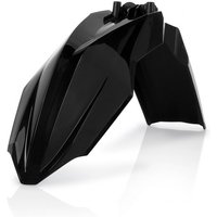 Image of 0017685.090 - Acerbis Front Fender - Husqvarna FC 250/350/450 2014-15, FE 250/350/450 & TE 125/250/300 2015-16 - Black