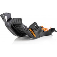 0023660.313 - Acerbis Skid Plate - KTM SX250 & XC 250/300 & Husqvarna TC250 2019-22 - Black/ Orange
