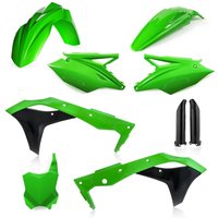 0022985.553.020 - Acerbis Full Plastics Kit - Kawasaki KXF250 2018-20 - OEM '20 (Green/Black)