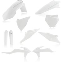 Image of 0023479.030 - Acerbis Full Plastics Kit - KTM SX 125/250 & SXF 250/350/450 2019-22 - White