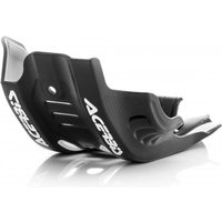 0021755.091 - Acerbis Skid Plate - KTM SXF450 2016-18, Husqvarna FC450 2016-18, FE 450/501 2017-19 - Black/ White
