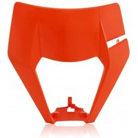 Image of Acerbis Headlight Surround - KTM EXC 125/250/300, EXC-F 250/350/450 2017-19 - Orange