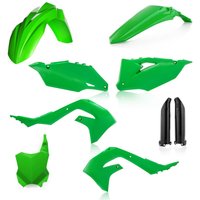 0023649.553.020 - Acerbis Full Plastics Kit - Kawasaki KXF250 2021-2024, KXF450 2019-2023 - OEM '20 (Green/Black)