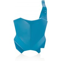 Image of 0021839.041 - Acerbis Front Number Board - Kawasaki KXF250 2017-2025, KXF450 2016-2025 - Light Blue