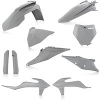 Image of 0023479.070 - Acerbis Full Plastics Kit - KTM SX 125/250 & SXF 250/350/450 2019-22 - Grey