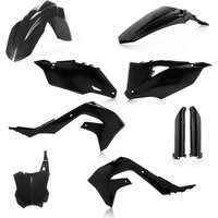 0023649.090 - Acerbis Full Plastics Kit - Kawasaki KXF250 2021-2024, KXF450 2019-2023 - Black