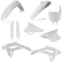 Image of 0024582.030 - Acerbis Full Plastics Kit - Honda CRF250/300RX 2022-2024, CRF450RX 2021-2024 - White