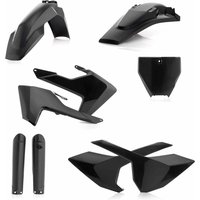 0021831.090 - Acerbis Full Plastics Kit - Husqvarna TC 125/250/300 & FC 250/350/450 2016-18 - Black