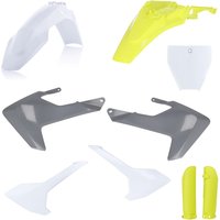 0023538.553.023 - Acerbis Full Plastics Kit - Husqvarna TC 65 2017-23 - OEM '23 (White/Yellow/Grey)